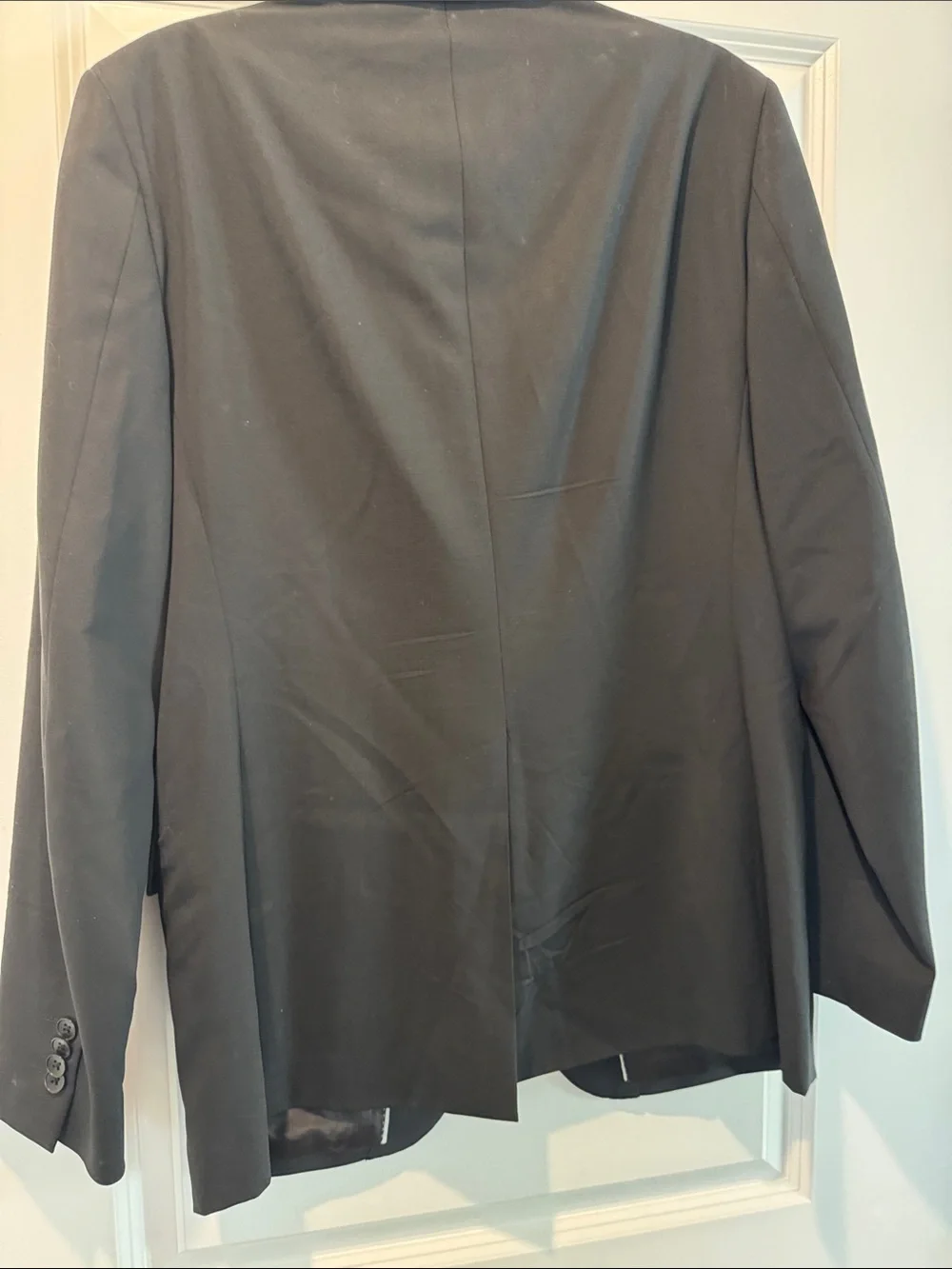 Theory Men's Charcoal Gray Two-Button Blazer